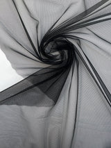 Polyamide Mesh Fabric Black