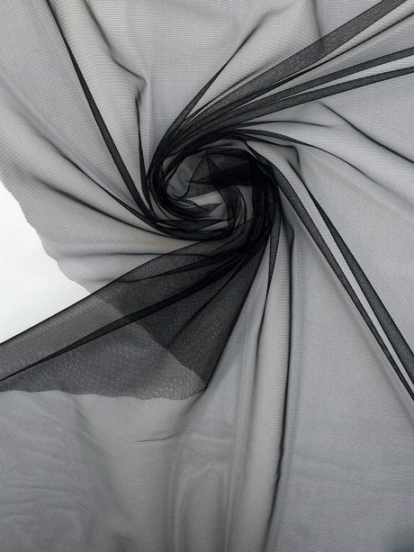 Polyamide Mesh Fabric Black