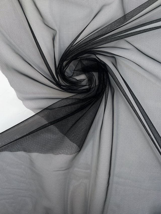Polyamide Mesh Fabric Black
