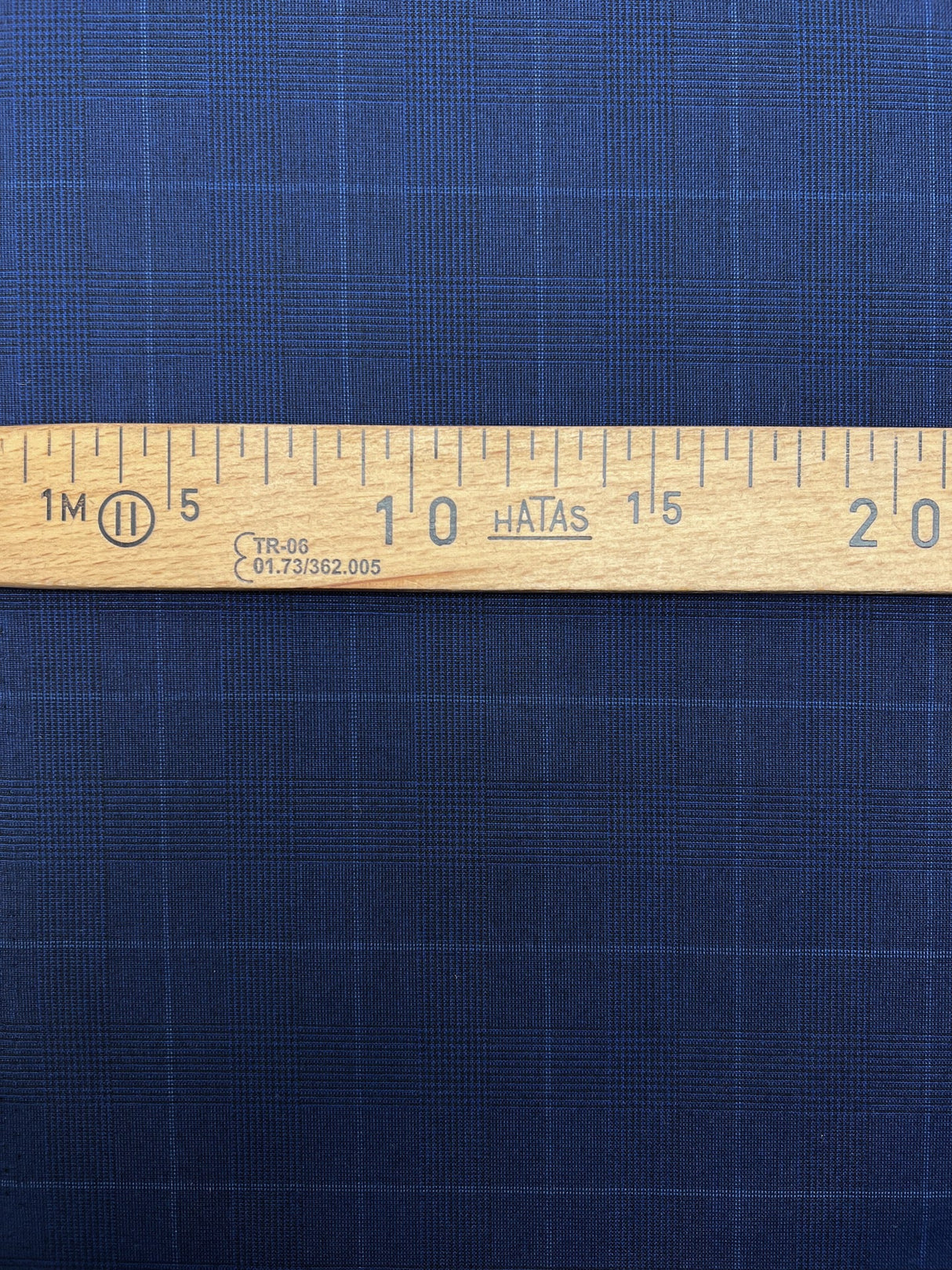Polyamide Blend Striped Checked Fabric