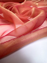Silk Changeant Shades Red Fabric