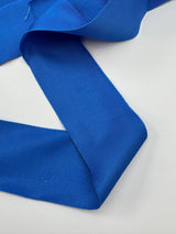 Viscose Rayon Rep Weave Blue