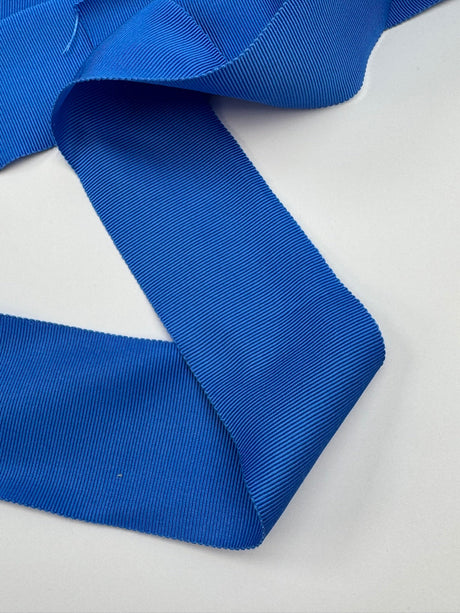 Viscose Rayon Rep Weave Blue