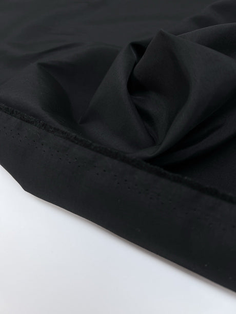 Polyamide Rep Weave Fabric Black