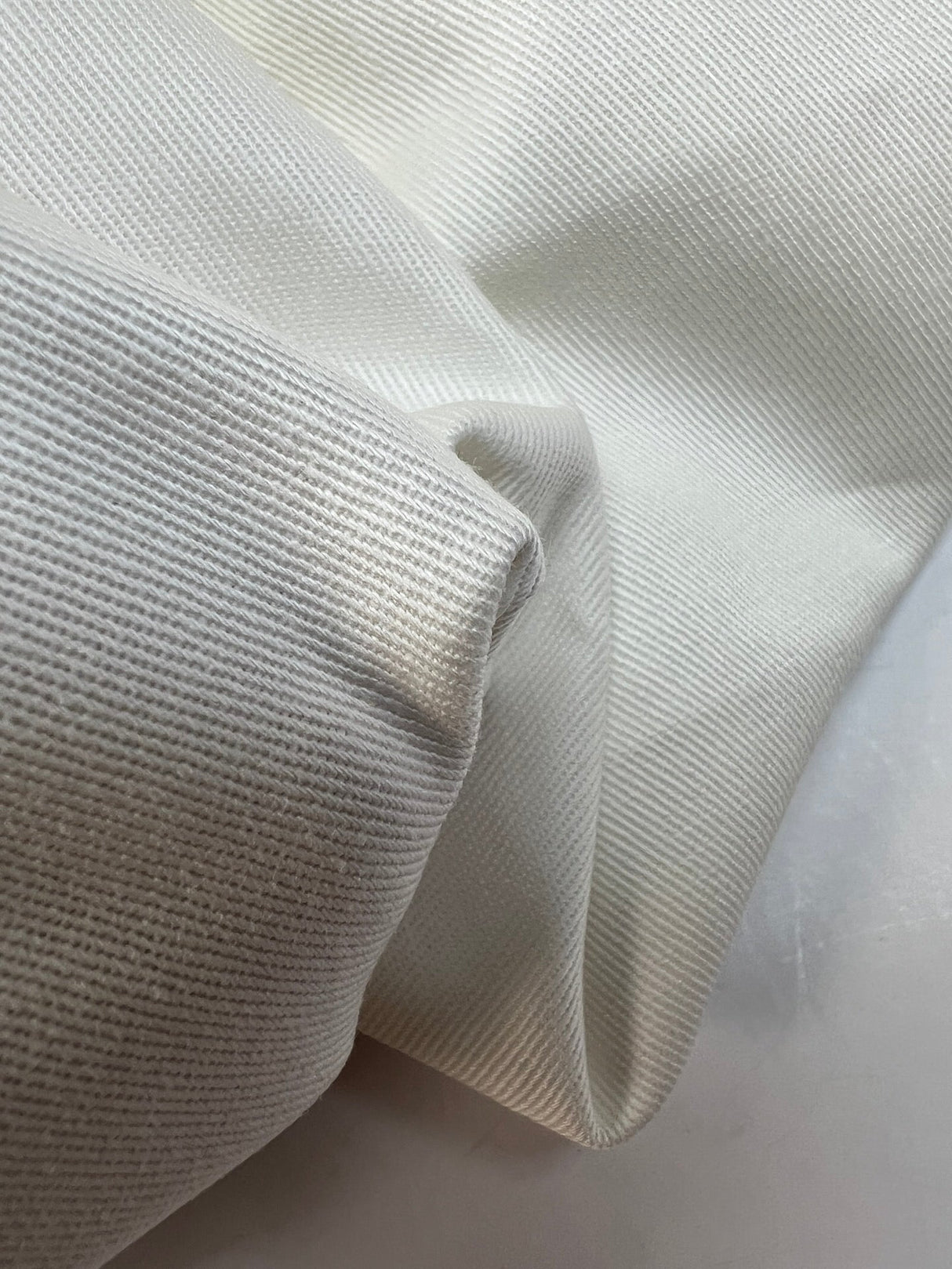 Cotton Twill Fabric White Shade
