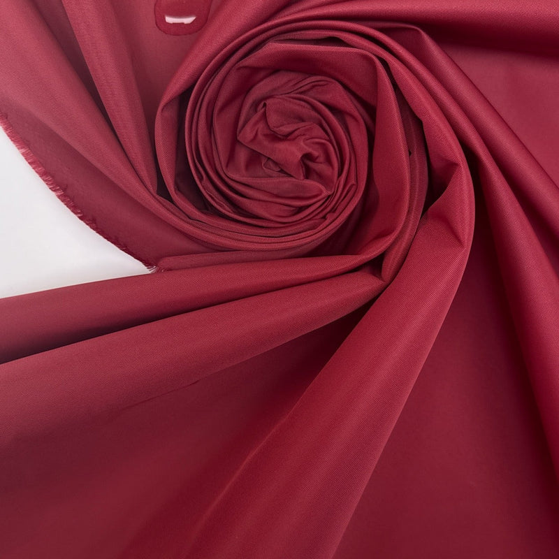 Red Polyamide Combined Woven Fabric