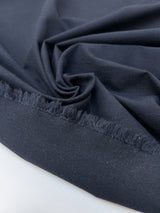 Cotton Elastane Twill Blue