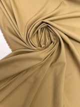 Wool Elastane Suit Fabric Beige
