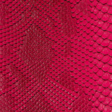 1 Yard Viper Sopythana Faux Snake Skin Vinyl Fabric