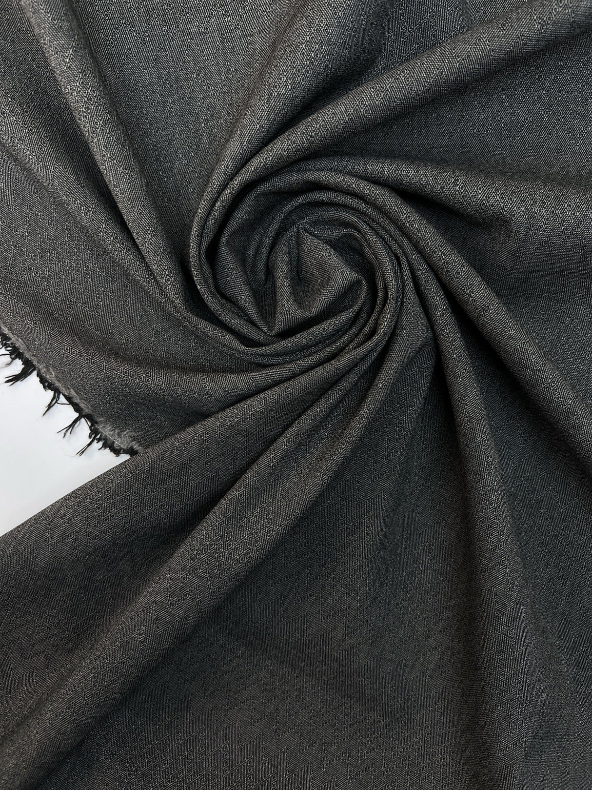 Wool Blend Melange Suiting Fabric