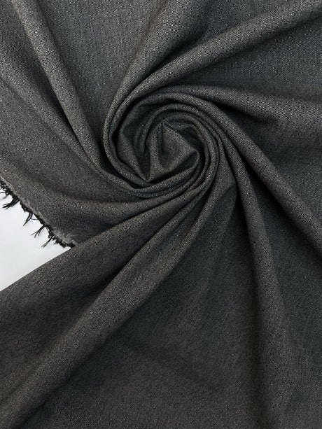 Wool Blend Melange Suiting Fabric