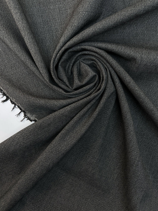 Wool Blend Melange Suiting Fabric