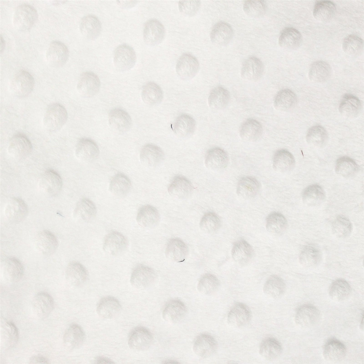 Minky Dimple Dot Faux Fur Fabric - 100 Percent Polyester, Embossed Dimple Dot, 60" Width (1 Yard)