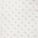 Minky Dimple Dot Faux Fur Fabric - 100 Percent Polyester, Embossed Dimple Dot, 60" Width (1 Yard)