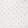 Minky Dimple Dot Faux Fur Fabric - 100 Percent Polyester, Embossed Dimple Dot, 60" Width (1 Yard)