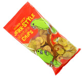 ট্রেডার জো'স স্পাইসি অ্যান্ড ক্রাঞ্চি স্ন্যাক জার্ক-স্টাইল প্ল্যান্টেন চিপস ৬ আউন্স