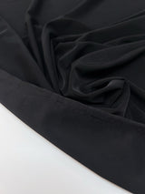 Black Moiré Knitted Fabric