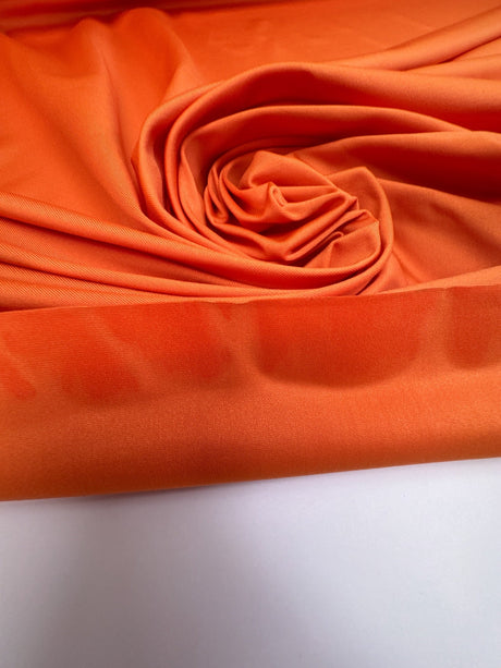 Orange Polyamide Elastane Knit