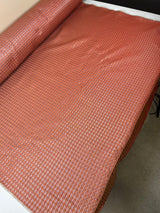 Polyester Matlassé Houndstooth Silver