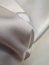 White Shade Satin With Elastane