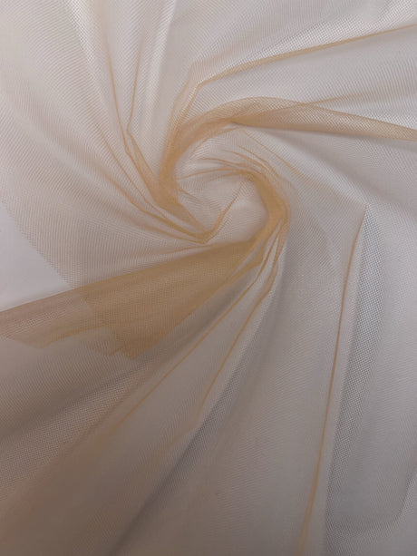 Polyester Mesh Beige Orange