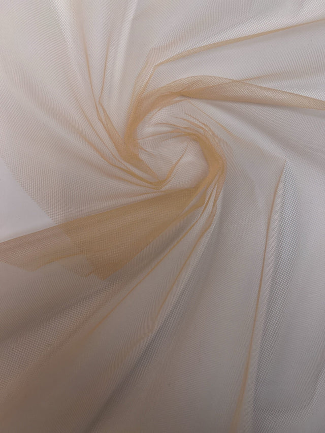 Polyester Mesh Beige Orange