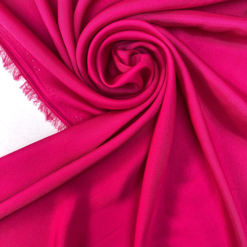 Pink Polyester Sateen