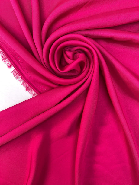 Pink Polyester Sateen