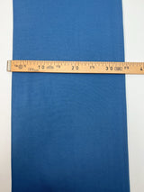 Cotton Rib Knit Fabric Blue
