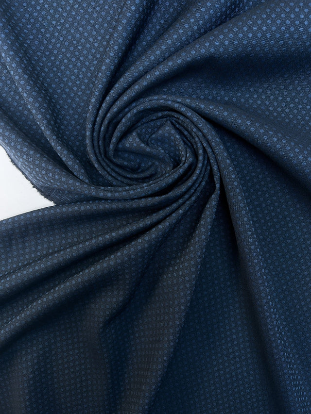 Polyester Jacquard Polka Dot Fabric