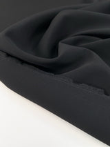 Black Viscose Suit Fabric