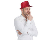 Red Hat with Flashing Lights