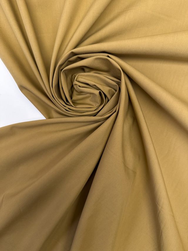 Cotton Poplin Brown
