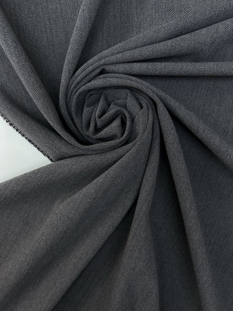 Italian Wool Tweed Gray Shades