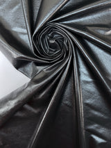 Black Cotton Knitted Fabric