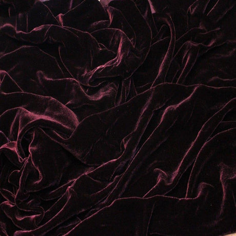 Silk Rayon Velvet Fabric