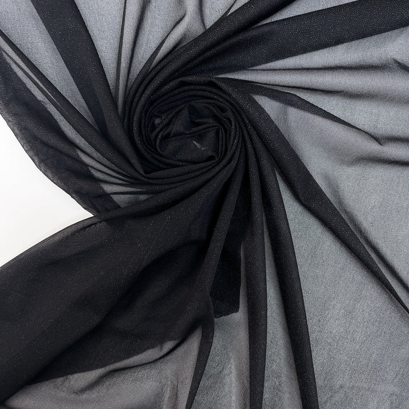 Black Stretch Polyamide Interlining