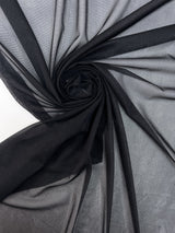 Black Stretch Polyamide Interlining