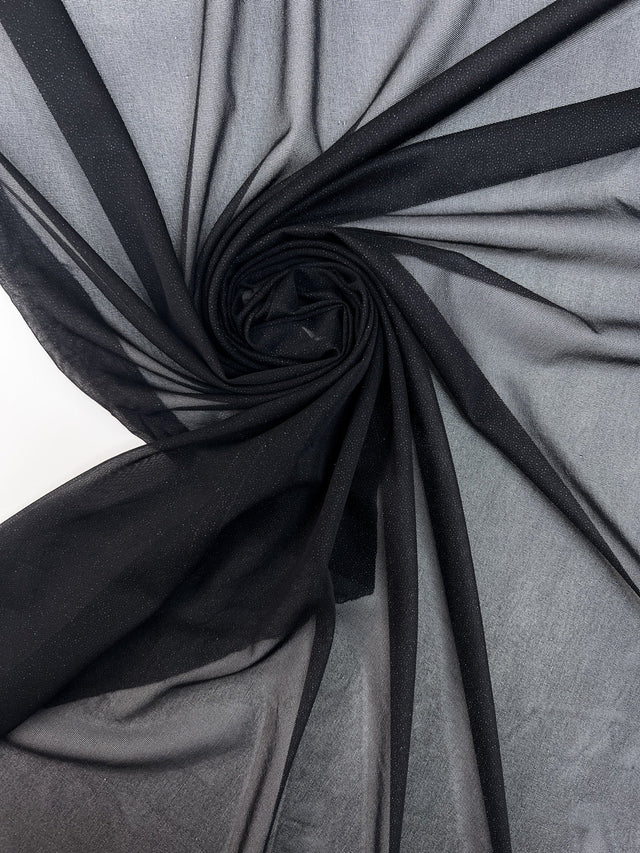 Black Stretch Polyamide Interlining