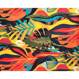 2 Yard African Print Stretch Cotton Satin Fabric Lightweight Soft 58 Inch Width