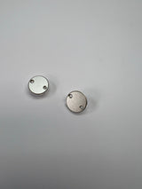 Silver Sewing Notions With Crystals