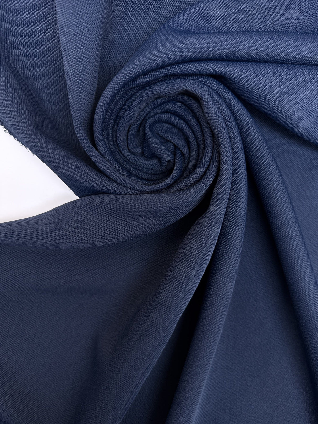 Polyester Double Weave Twill in French Blue