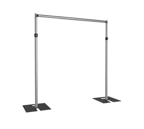 Adjustable Aluminum Backdrop Stand Set