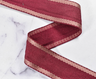 Jacquard Ribbon Trim Greek Metallic 1.50"