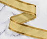 Jacquard Ribbon Trim Greek Metallic 1.50"