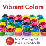 Ann Clark Food Coloring Gel 6-Pack – 0.70 oz Each