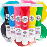 Ann Clark Food Coloring Gel 6-Pack – 0.70 oz Each