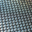 Mermaid Scale Nylon Spandex Fabric - Red, Silver, Turquoise, Gold, Green, Royal Blue Mermaid Scale Hologram, 60" Width (1 Yard)