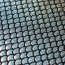 Mermaid Scale Nylon Spandex Fabric - Red, Silver, Turquoise, Gold, Green, Royal Blue Mermaid Scale Hologram, 60" Width (1 Yard)