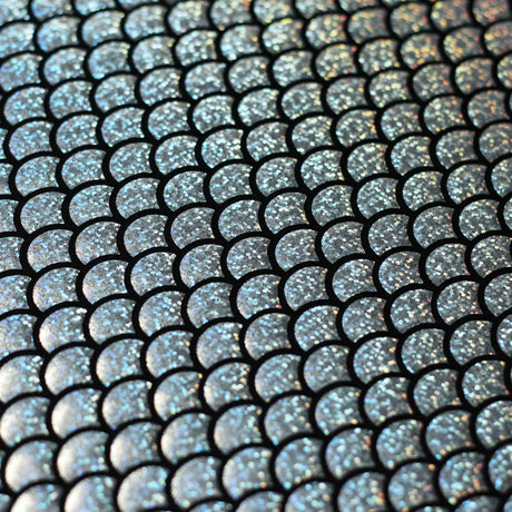 Mermaid Hologram Nylon Spandex Fabric - Assorted Colors Hologram Mermaid Fish-Scale, 58/60" Width (1 Yard)